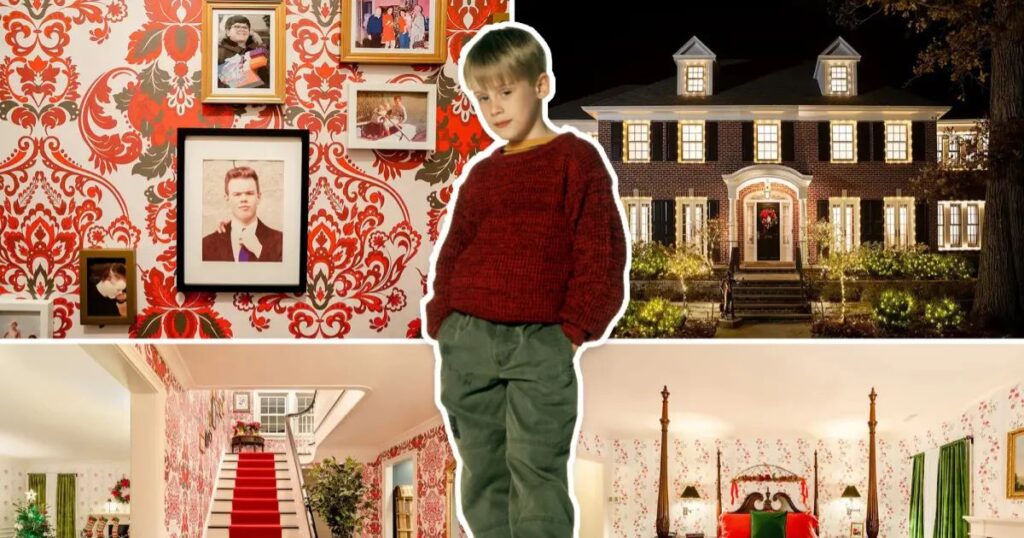 Декорації та справжній будинок Маккаллістерів